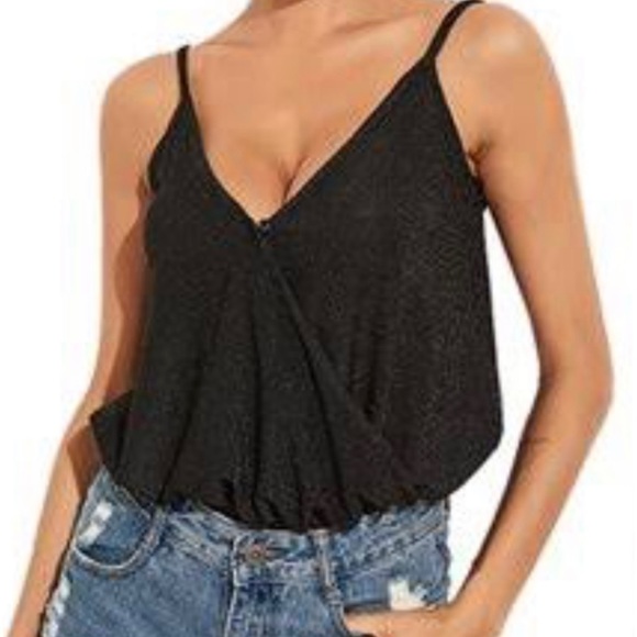 Urban Outfitters Tops - Project social unrban outfitters wrap gathered striped tank size medium